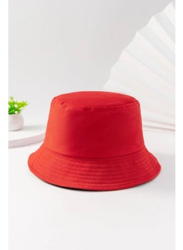 Bahels Unisex Basic Red Bucket Hat  - Image 2