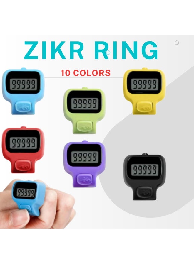 Zikr Counting Ring with LCD Display | Digital Tasbeeh Counter Finger Ring for Dhikr, Salah & Prayer | Ideal Islamic Gift for Ramadan, Eid & Weddings - Image 3