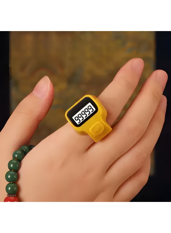 Zikr Counting Ring with LCD Display | Digital Tasbeeh Counter Finger Ring for Dhikr, Salah & Prayer | Ideal Islamic Gift for Ramadan, Eid & Weddings - Image 4