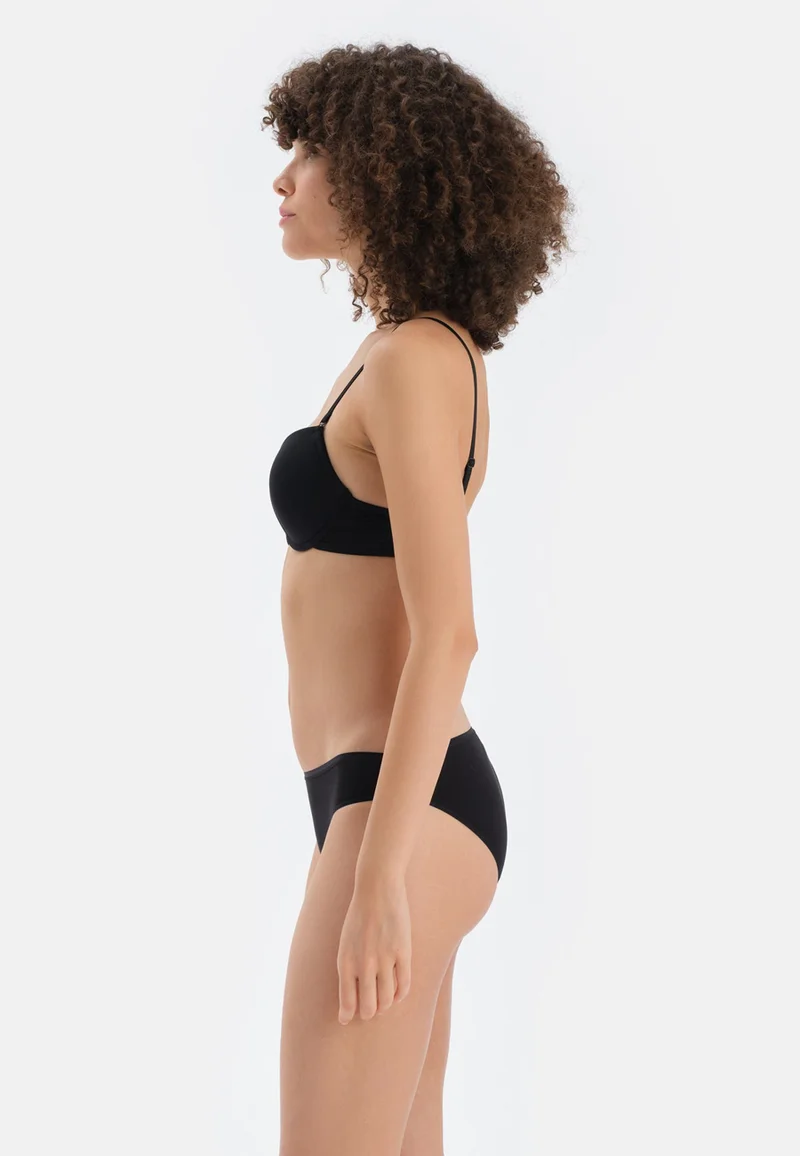 dagi Black Padded Wired Push-up Bra