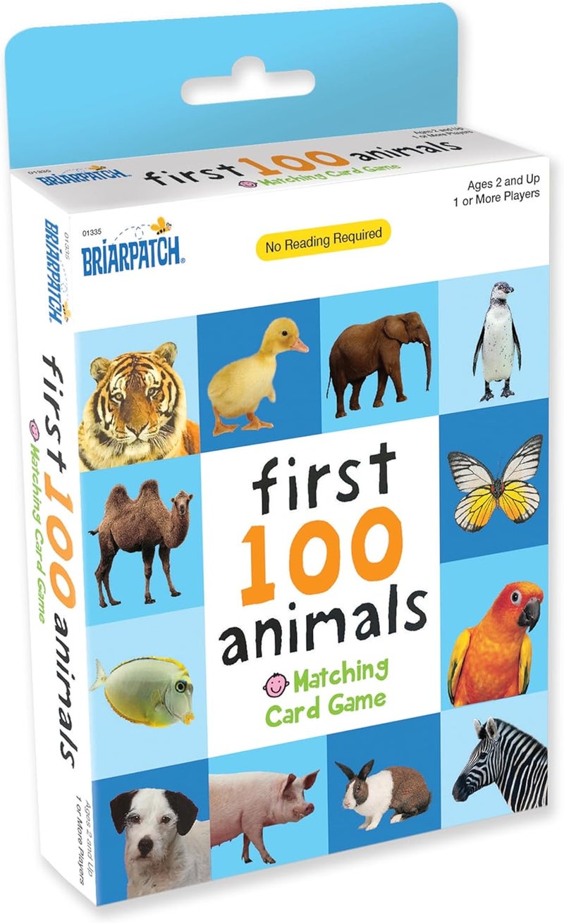 Briarpatch | First 100 Animals Matching Card Game, Ages 2+ - Image 3