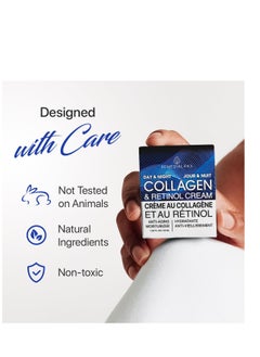 REMEDIAL PAX REMEDIAL PAX Collagen Cream for Face with Retinol and Hyaluronic Acid, Day and Night Anti Aging Skincare Facial Moisturizer, Hydrating Face Lotion, Moisturizing Cream to Reduce Wrinkles for Women Men  - Image 5