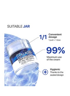 REMEDIAL PAX REMEDIAL PAX Collagen Cream for Face with Retinol and Hyaluronic Acid, Day and Night Anti Aging Skincare Facial Moisturizer, Hydrating Face Lotion, Moisturizing Cream to Reduce Wrinkles for Women Men  - Image 4