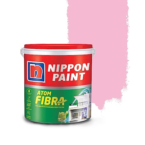 Nippon Paint Atom Fibra 2 In 1 Interior & Exterior Emulsion 1 L Pink & Reds (Sweethearts) - Image 1