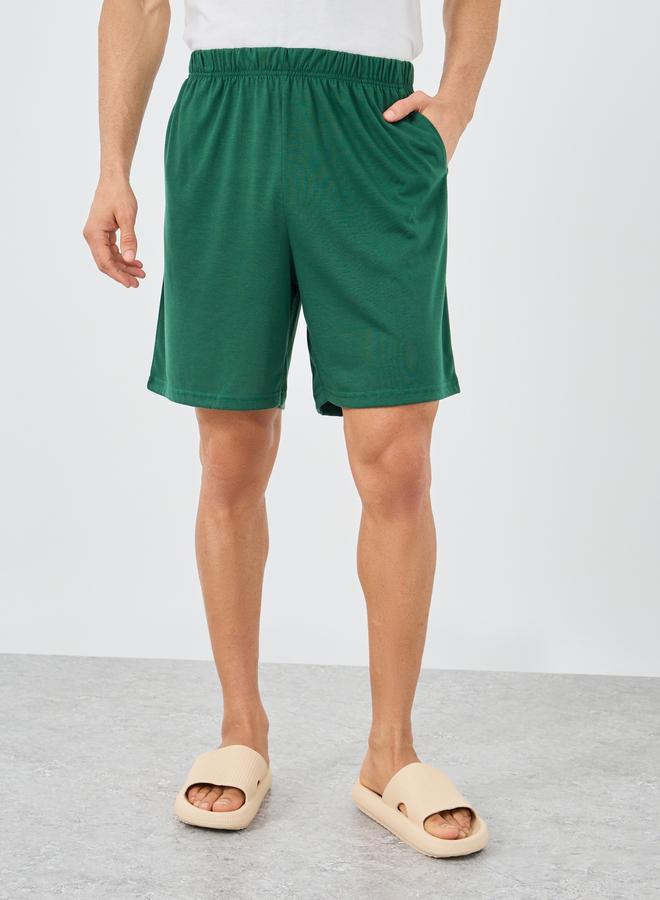 Styli Superman Slogan Print T-Shirt and Shorts Set - Image 5