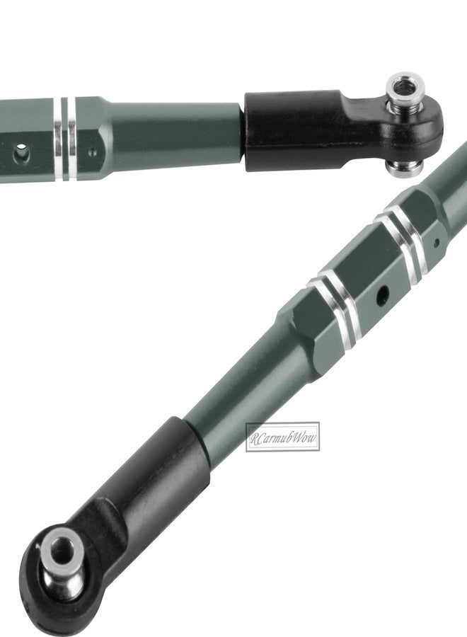 مجموعة ترقيات وصلات ضبط زاوية العجلات من RcarmubWow RC لسيارات Outcast/Kraton 4x4 4S V2 BLX بمقياس 1/10، مصنوعة من سبائك الألومنيوم، تتضمن وصلات توجيه، وصلات ربط، وقضبان ربط، ومجموعة وصلات من التيتانيوم. - Image 4