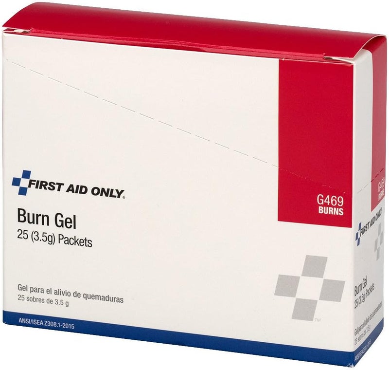 First Aid Only Burn Relief Pack 35 Gram 25Count Boxes Pack of 2 - Image 4