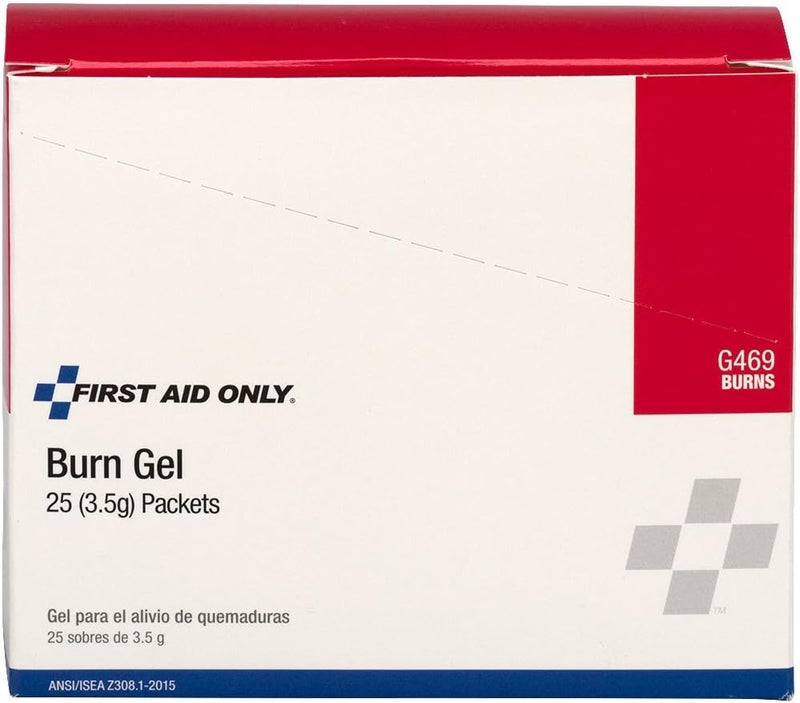 First Aid Only Burn Relief Pack 35 Gram 25Count Boxes Pack of 2 - Image 1