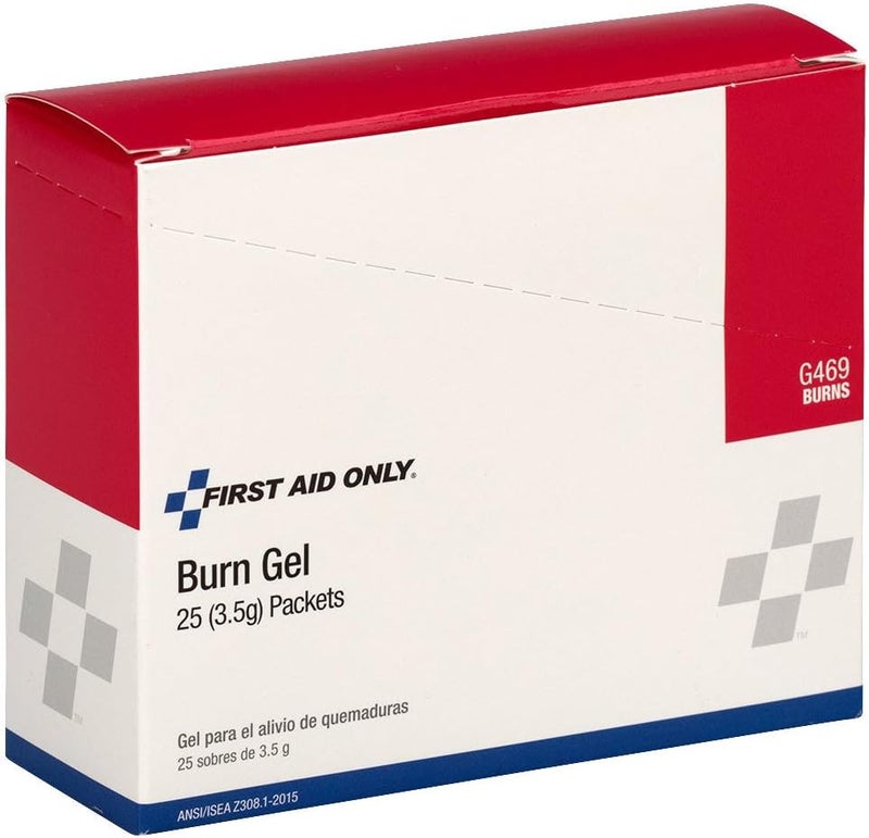 First Aid Only Burn Relief Pack 35 Gram 25Count Boxes Pack of 2 - Image 2
