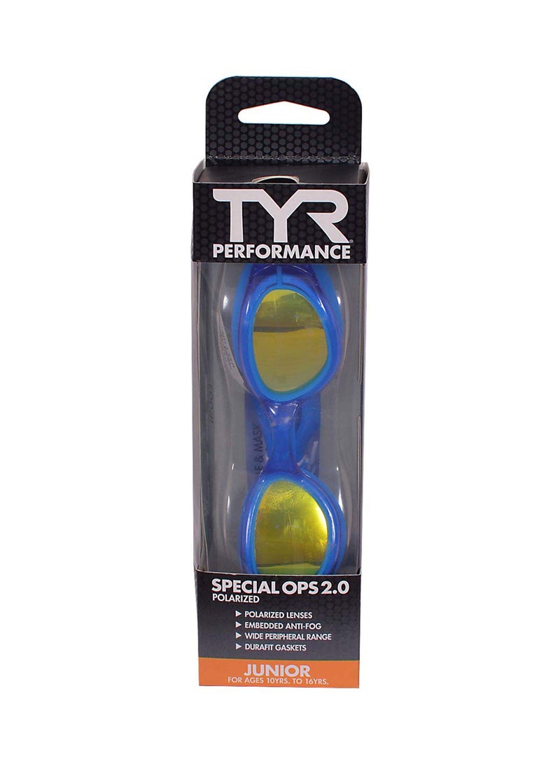 TYR Special Ops 2.0 Junior Polarized Swimming Goggles (One Size) - Image 4