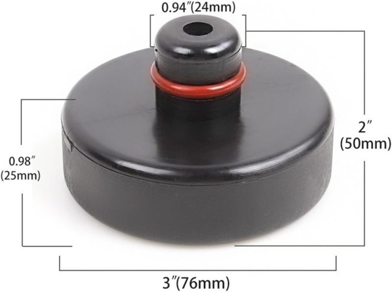 QASULER Jack Pad Adapter for Tesla Vehicles - Image 2