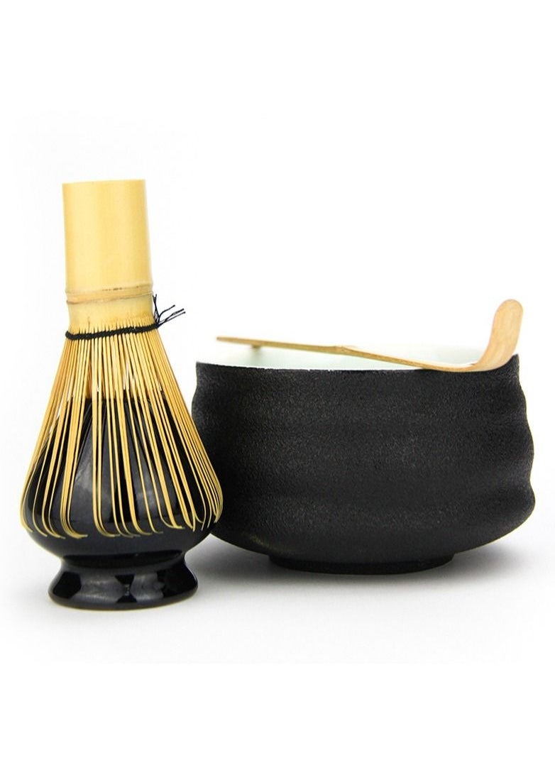 Tealand - Traditional Handcurled Matcha Set Whisk Bowl Matcha Whisk Whisk Holder Bamboo Spoon Utensil Natural - Image 1