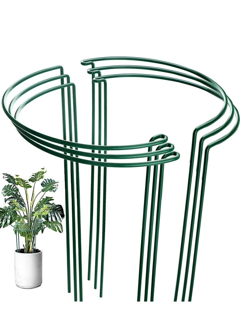 Y&D Plant Climbing Support Frame, Metal Garden Stake, Outdoor Tall Ring Cage, Large Supports for Peony, Tomato, Vegetable, Hydrangea, Rose, Flowers Vine  - Image 1