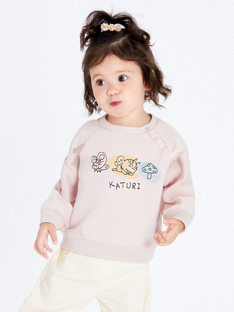 بالابالا Toddler Girl Round neck sweatshirt