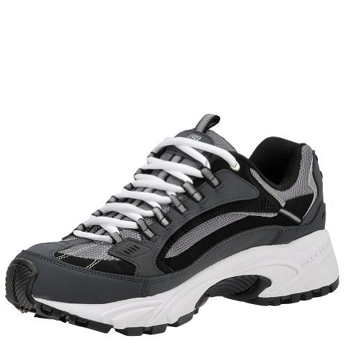 Skechers unisex adult Stamina - Nuovo fashion sneakers, Navy/Black, 12 X-Wide US - Image 5