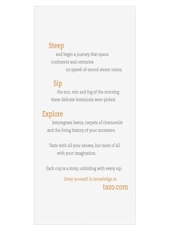 Tazo Chai Pumpkin Spice Tea Bags, Black Tea, 20 ct, Pack of 6 - Image 2