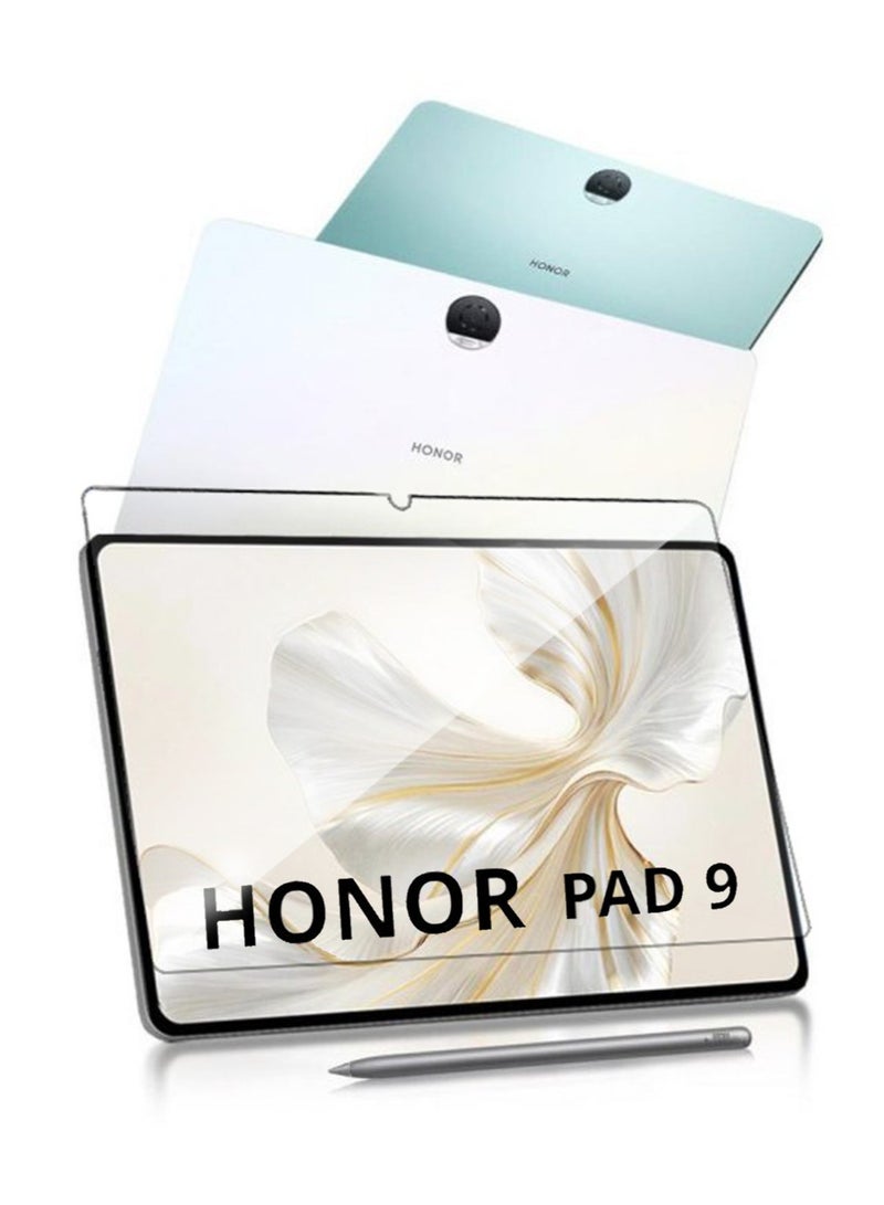 NAFCO Pack of 2 Honor Pad 9 12.1 Inch Tempered Glass Screen Protector – High Transparency, Delicate Touch, Anti-Explosion, Smooth Arc Edges, Easy Installation, Screen Protector for Honor Pad 9 12.1 Inch - Image 4