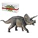 Gemini&Genius GeminiGenius Triceratops Action Figure Toy Triceratops Dinosaur Model Toy Beautiful and Accurate Sculptures of Dino Toy Figure Collection Display Play for Kids Dino Lover - Image 2