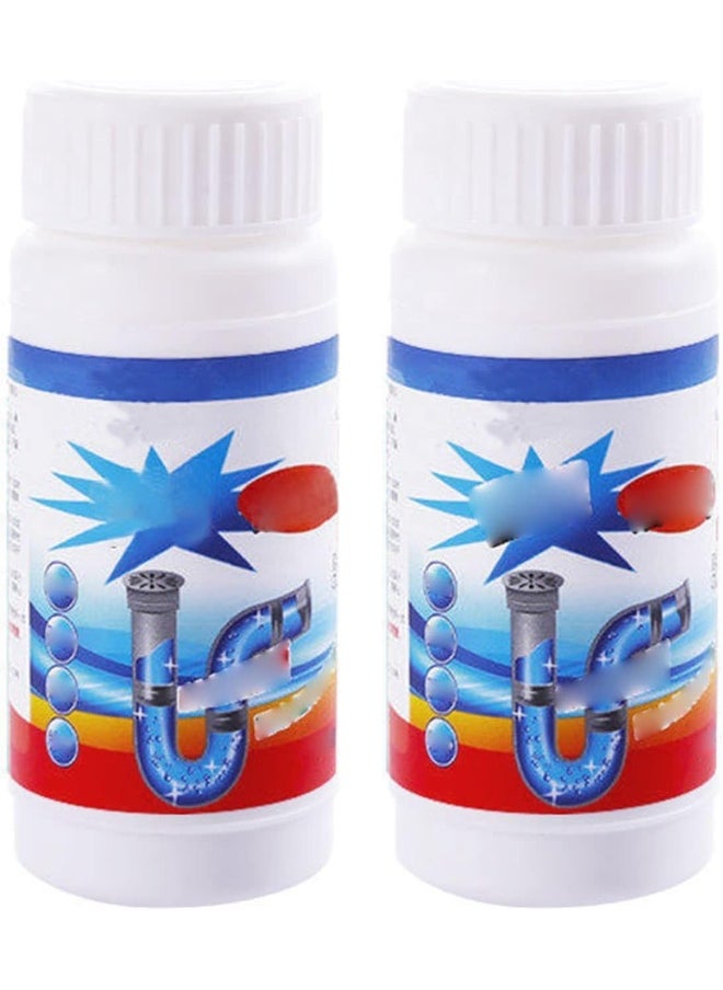 Generic RTLR Pipe Cleaning Powder, Living Oxygen Technology Deep Cleaning Easy To Use 5Pcs Sink Drain Cleaner Efficient Low Temperature Strong Unclogging for Toilet  - Image 2