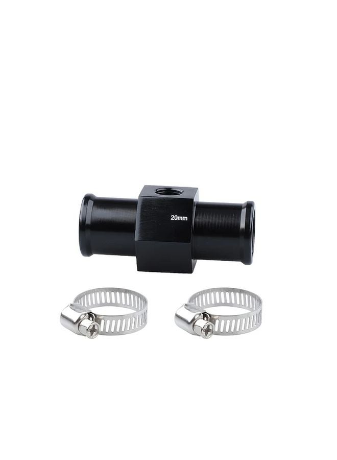 20مم محول حساس مقياس حرارة الماء العالمي أسود للسيارة - Image 1