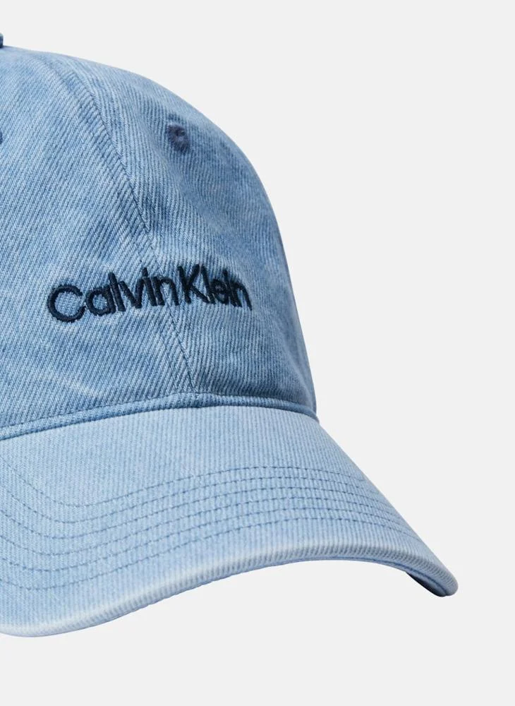 Calvin Klein Jeans Logo Detailed Baseball Curved Peak Cap