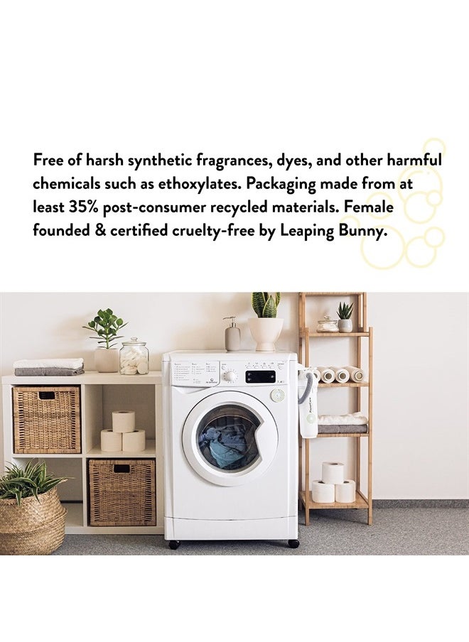 MOLLY'S SUDS - Washing Machine Cleaner | Removes Odors & Grime from Front & Top Loader Machines, Including HE (Citrus - 6 Tablets) - Image 1
