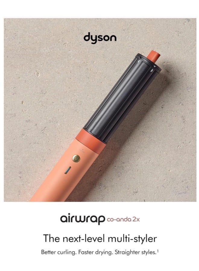 دايسون جهاز تصفيف وتجفيف الشعر المتعدد Dyson Airwrap HS09 (تقنية Coanda المزدوجة) - للشعر المفرود والمموج - لون برتقالي توباز - Image 2