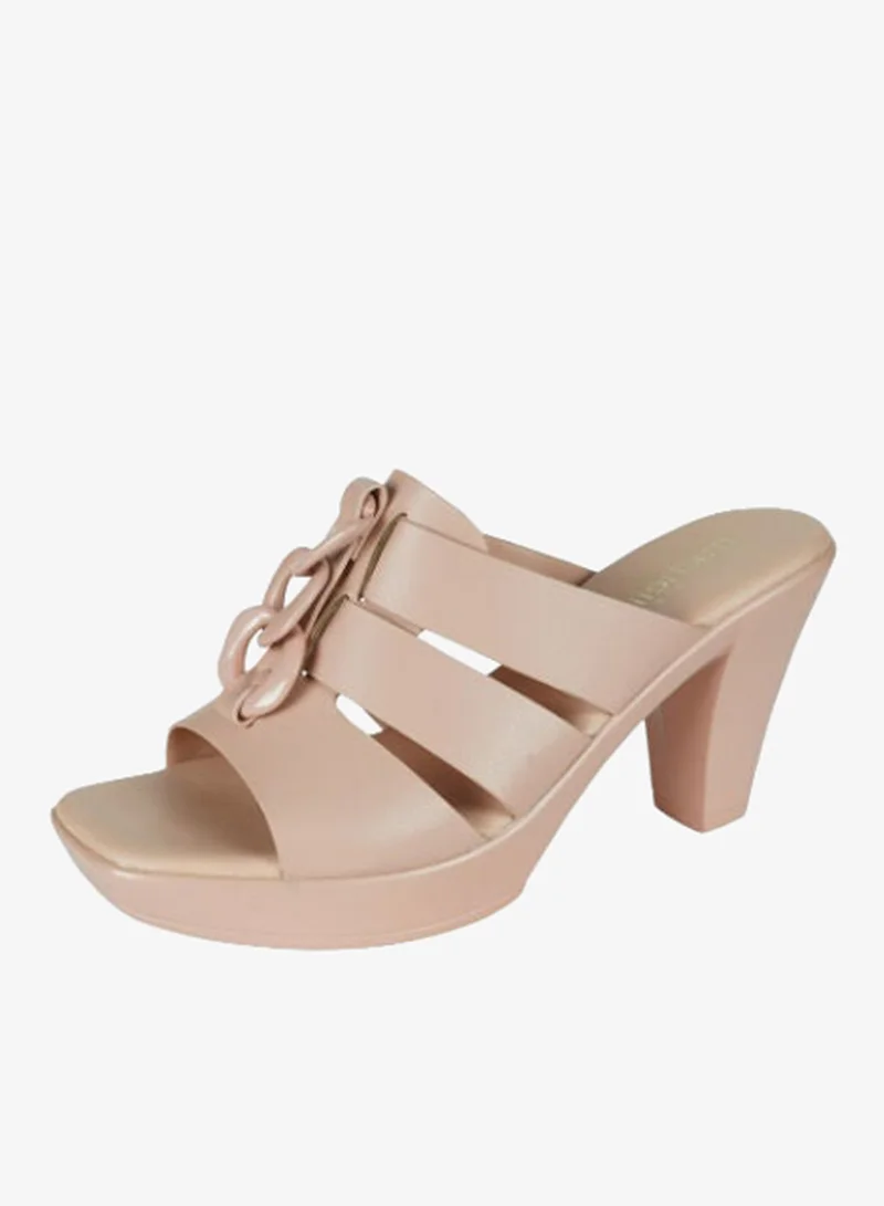 Michelle Morgan Nude 092-2557 Michelle Morgan Ladies Heel Sandals 214RJ519 for Women | Best Price UAE