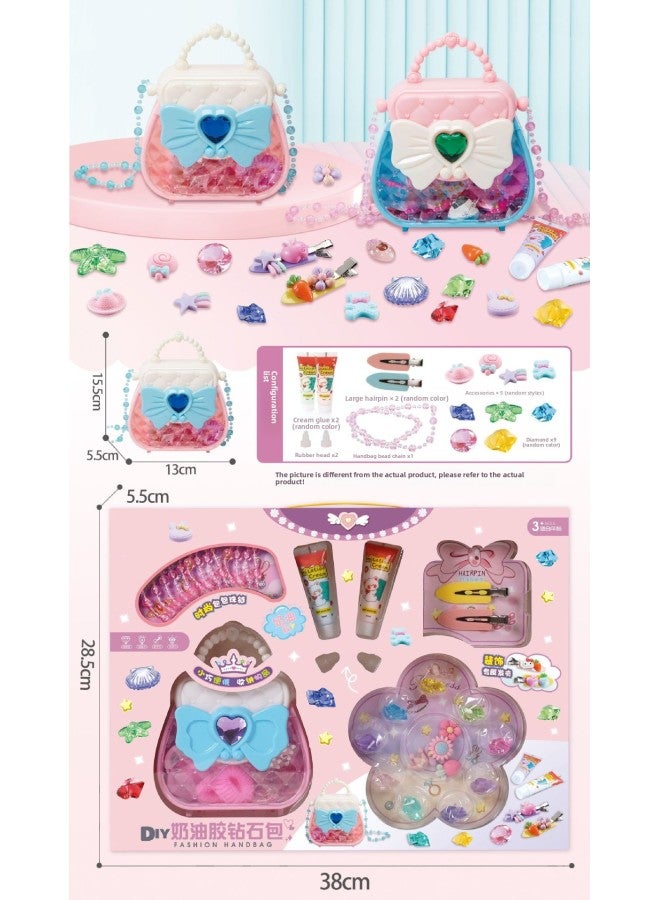 Hand Account Suit Girl Diy Goo Card Sticker Hand Account Book Full Set Of Big Gift Box Primary School Student Gift Training Class Gift 