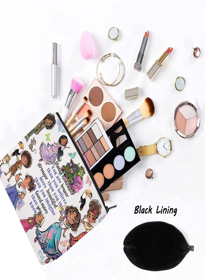 LEVLO Magic Family Cosmetic Make Up Bag Magic Moive Lover Gift Cartoon Movie Makeup Zipper Pouch Bag (Always M agic) - Image 3