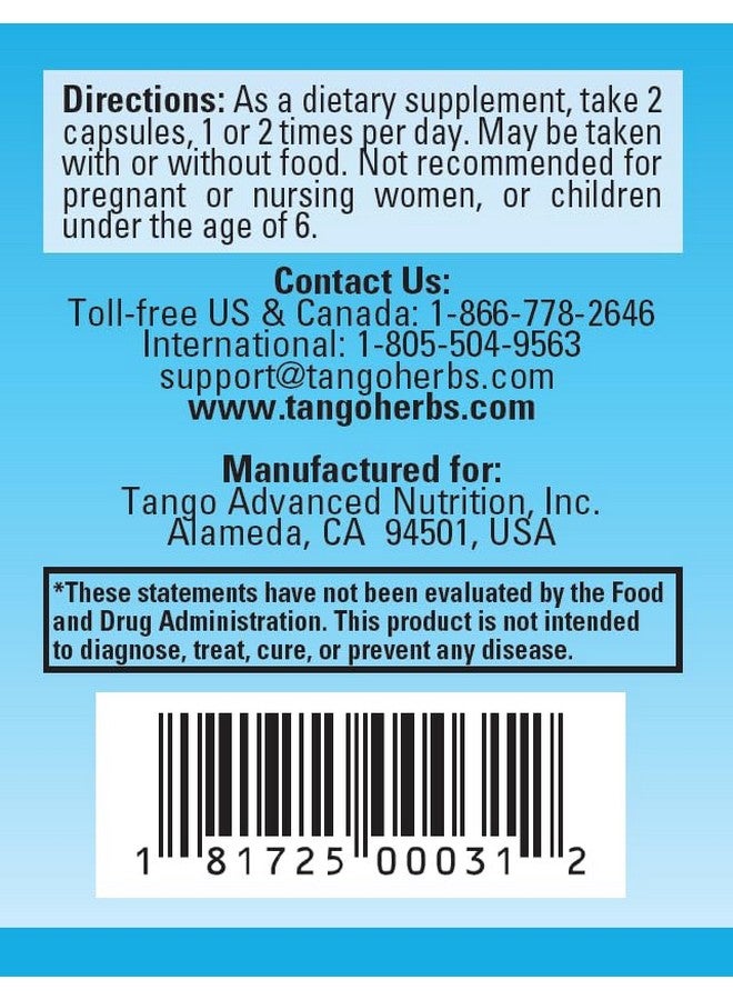 Tango OsteoPhase Natural Herbal Bone Support Formula (120 Vegetarian Capsules) - Image 3