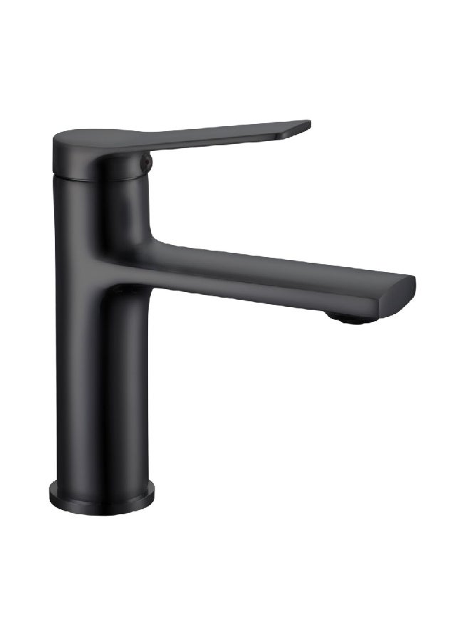 Aqua Drop Durable Modern Design Single Handle Solid Brass Basin Mixer Black 1 x 1 x 1 cm JS-622501B