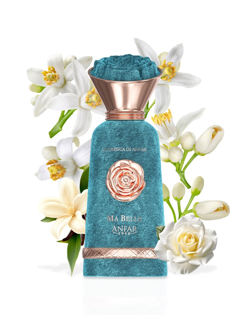 Anfar ANFAR 1950 MA BELLE Pour Femme Extrait de Parfum, White Amber, Peru Balm, Orange Blossom,FOR WOMEN,100ML  - Image 2