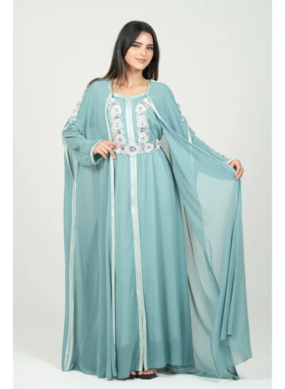 AL BENT AL SHARQIEH embroidered kaftan dress jalabia