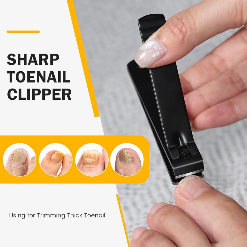 BEZOX Heavy Duty Toenail Clippers for Thick Nails - Image 4
