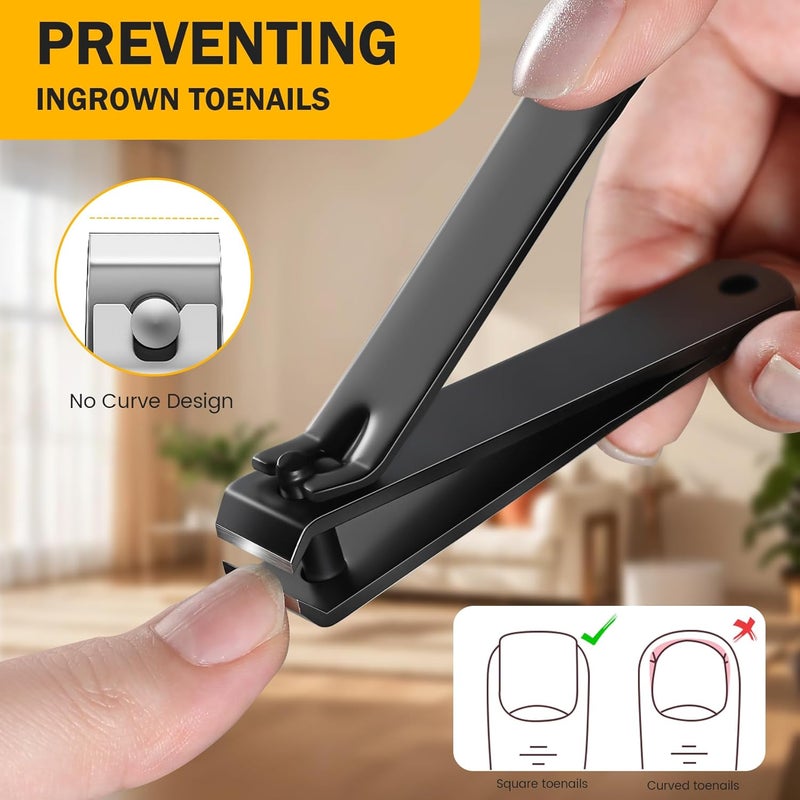BEZOX Heavy Duty Toenail Clippers for Thick Nails - Image 3
