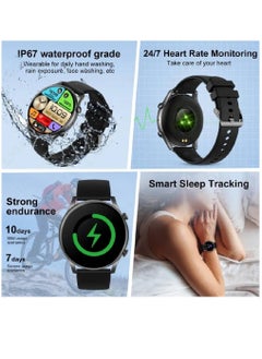 2023 New Full Screen Smart Watch AMOLED 1.43 Inch HD Display Always Show Time Bluetooth Calling IP68 Waterproof Smartwatch - Black - pzsku/Z519371D3F370ED08109AZ/45/_/1698357096/83af3c51-121d-4264-872c-f111d821dd3b