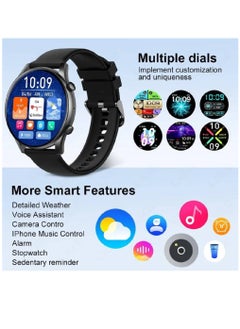 2023 New Full Screen Smart Watch AMOLED 1.43 Inch HD Display Always Show Time Bluetooth Calling IP68 Waterproof Smartwatch - Black - pzsku/Z519371D3F370ED08109AZ/45/_/1698357105/f640e477-e353-4f0a-ab36-e6d8ca63adb4