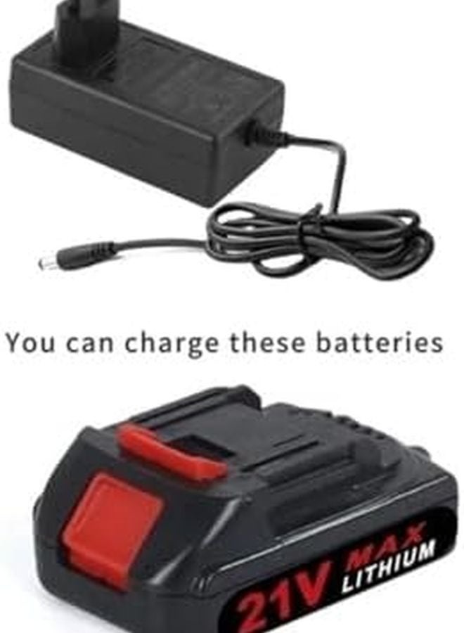 21V 2000mAh Rechargeable Battery And Charger For Power Tools Electric Drill Replacement - Image 4