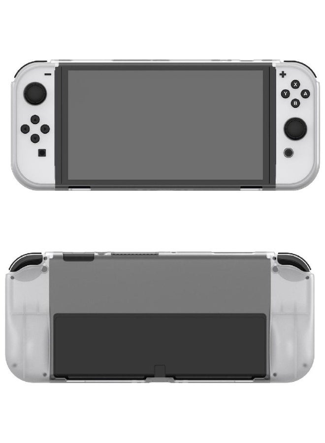 غطاء حماية من البولي يوريثين الحراري لجهاز نينتندو سويتش - شفاف بتقنية OLED - Image 1