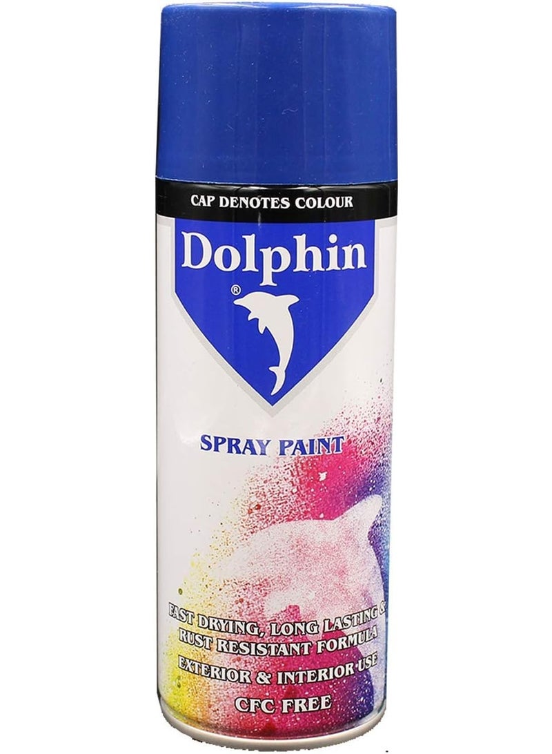 Dolphin Spray Paint 280g (Dark Blue)