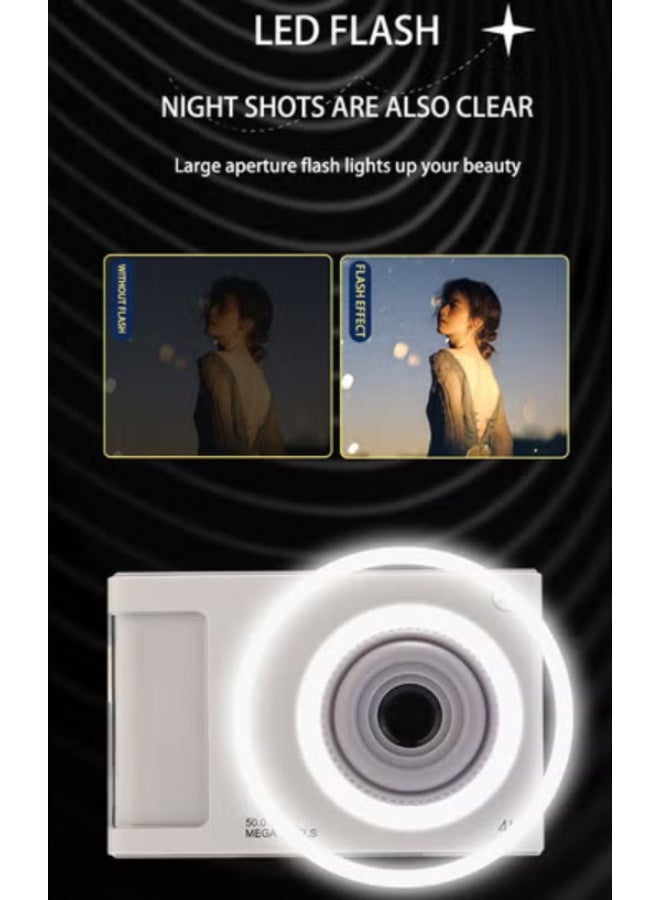 Generic 48MP Digital Camera – 16X Zoom, Anti-Shake, 1080P Video, 64GB Card & OTG, Smart Selfie & Beauty Filters - Image 4