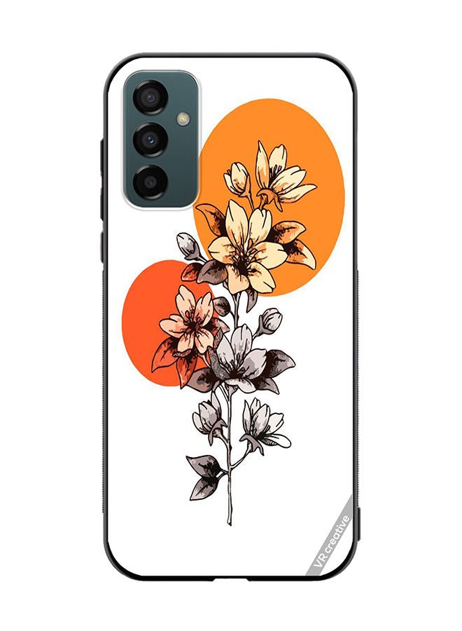 VR CREATIVE Protective Case Cover For Samsung Galaxy F23 Flower Design Multicolour - Image 1