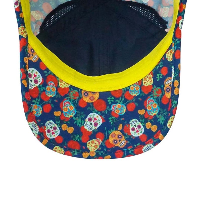 Sprints Day of The Dead Running Hat (Unisex) Navy - Image 2