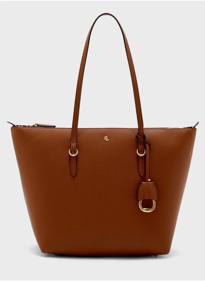 Lauren Ralph Lauren Keaton Small Top Zip Tote