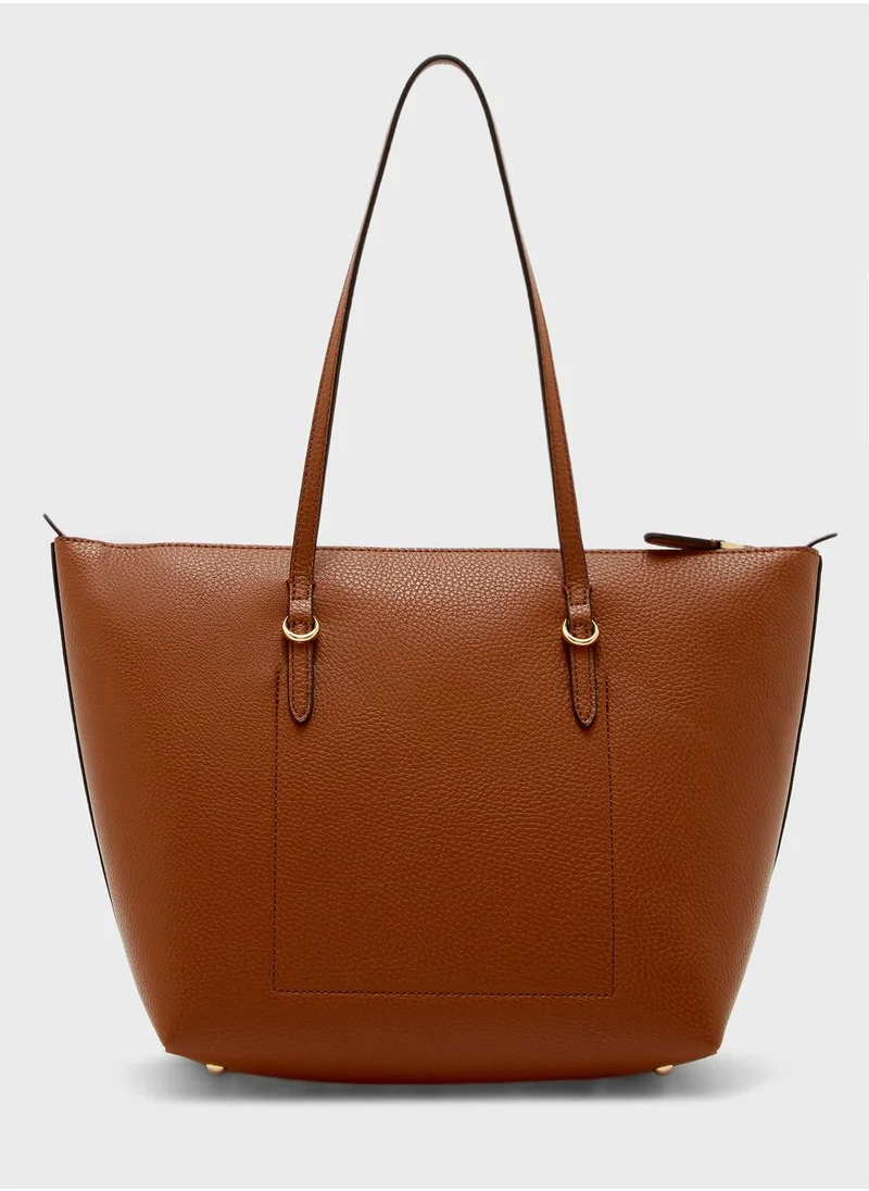 Lauren Ralph Lauren Keaton Small Top Zip Tote