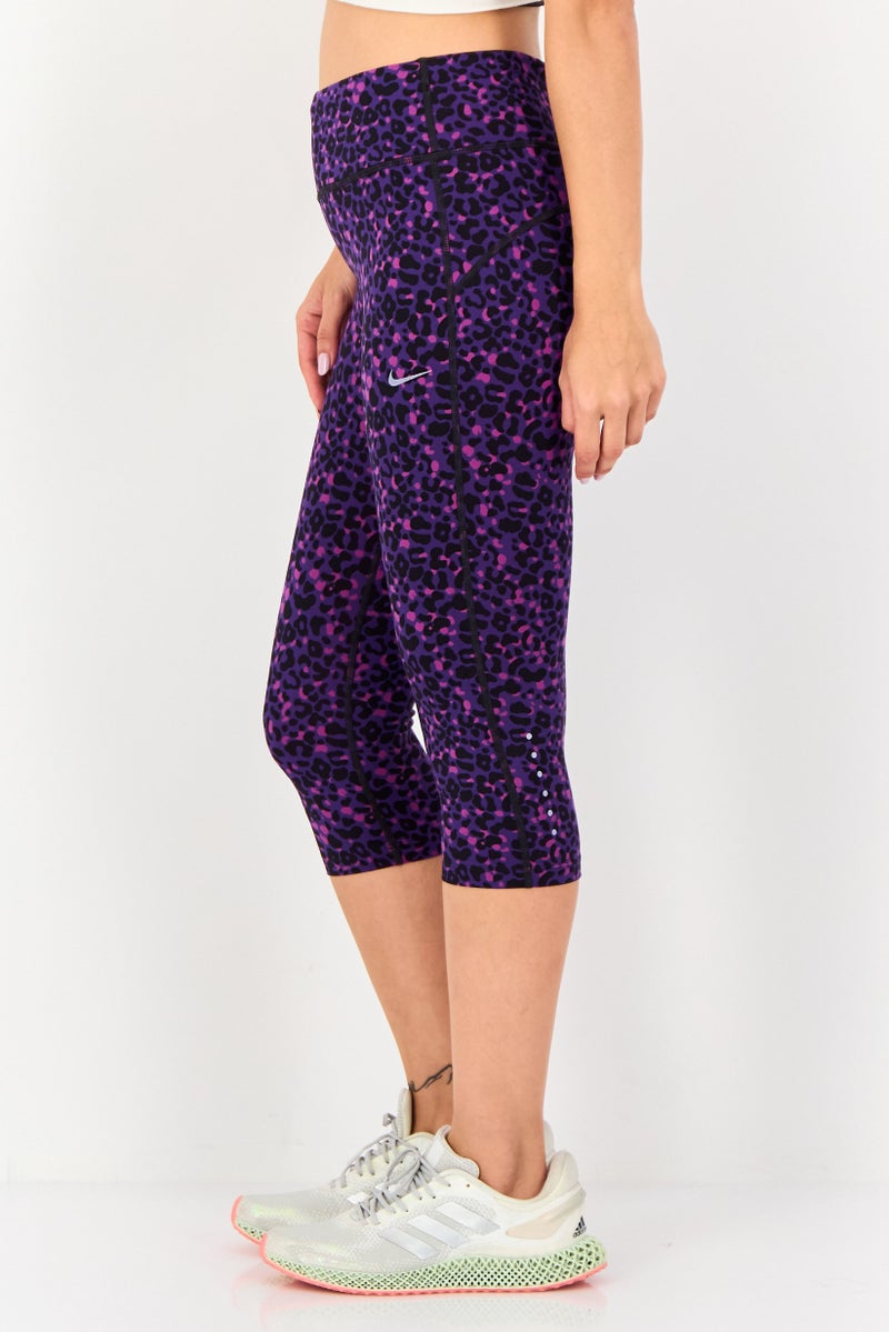 PUMA Women Dri-Fit Brand Logo Running Tight, Multicolor - Image 3