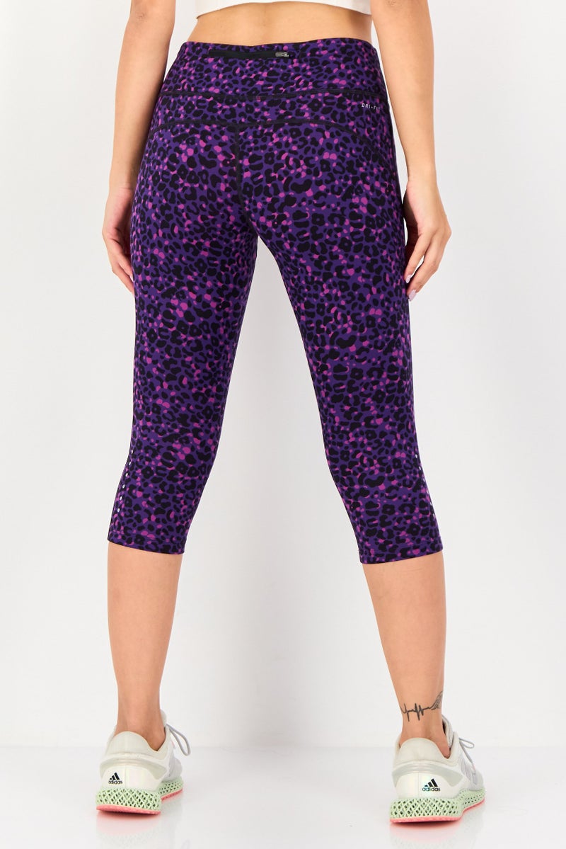 PUMA Women Dri-Fit Brand Logo Running Tight, Multicolor - Image 2