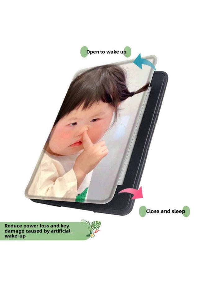 Generic - For Kindle Case Scribe E-book Kpw5 Oasis3 Panda Cartoon Voyage Case-Color:Z9730 Bamboo-Applicable Model:kindle499 Protective Shell 6 Inch - Image 1