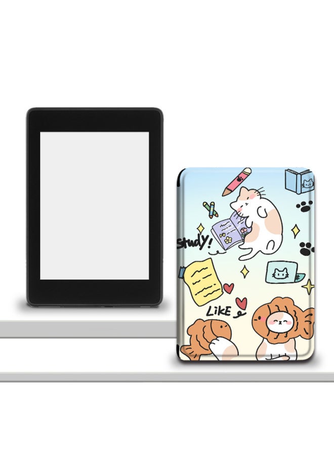 Generic - For Kindle Case Scribe E-book Kpw5 Oasis3 Panda Cartoon Voyage Case-Color:Z9730 Bamboo-Applicable Model:kindle499 Protective Shell 6 Inch - Image 1
